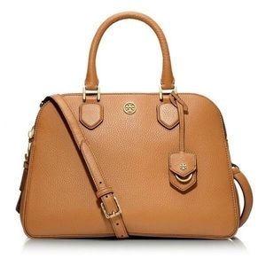 LIKE NEW - Tory Burch Robinson Triple-Zip Bag